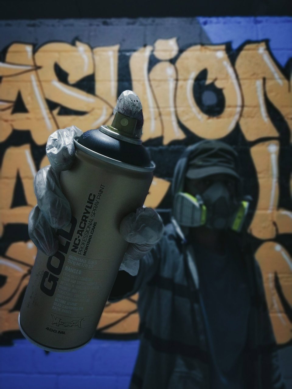 graffiti art in office spac