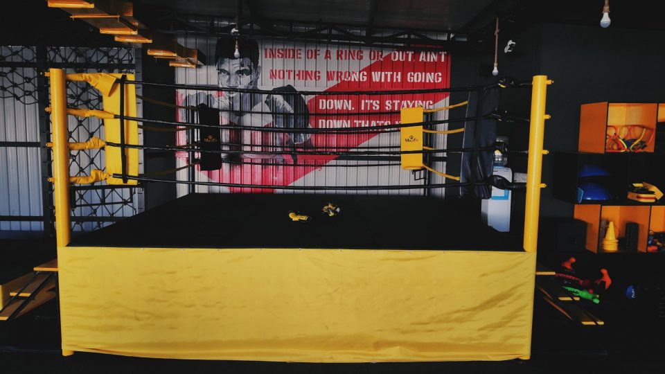 muhammed ali mural painting