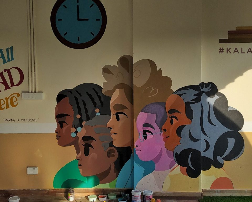 office mural graffiti