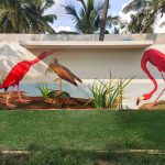 BIRD MURAL COCO CLUB