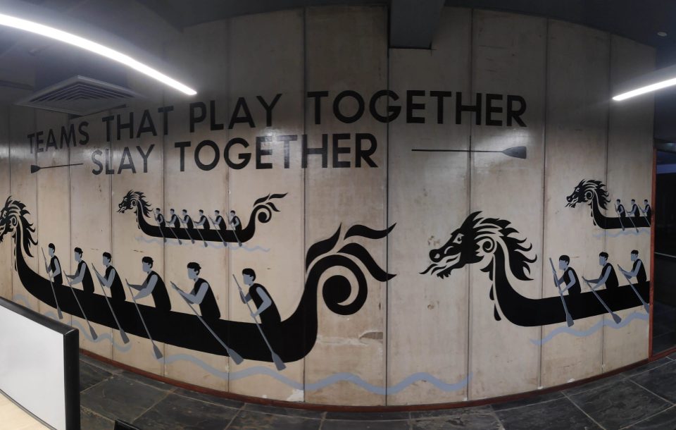 teamwork mural