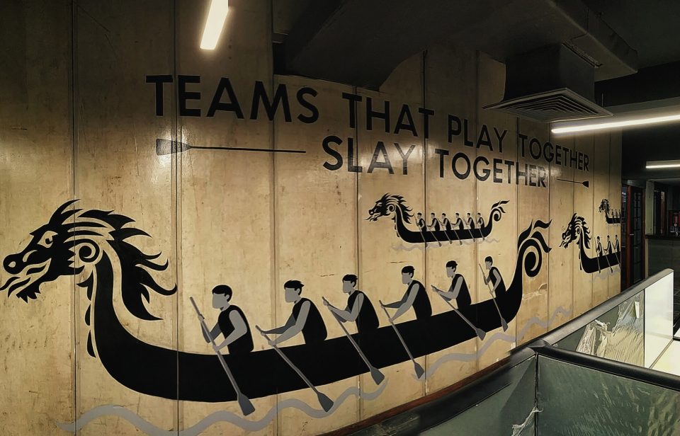 teamwork mural