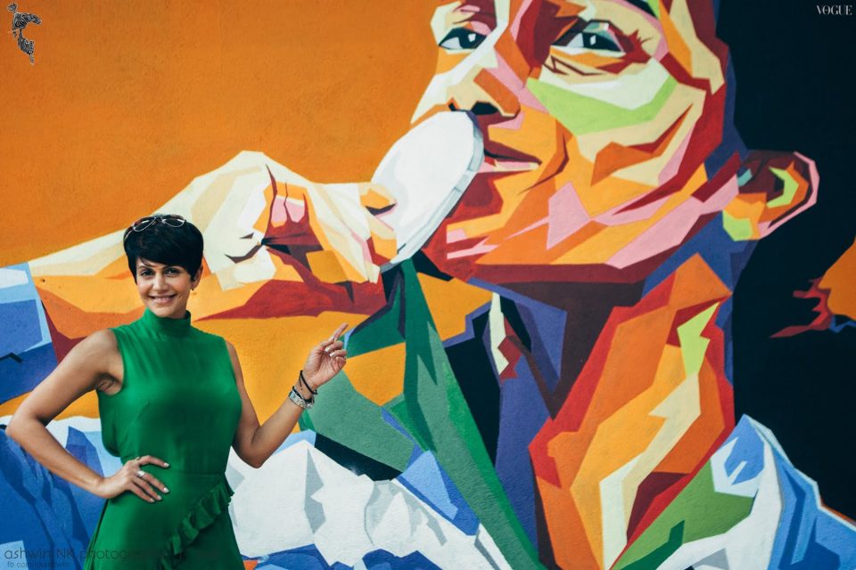 pv sindhu mural art1