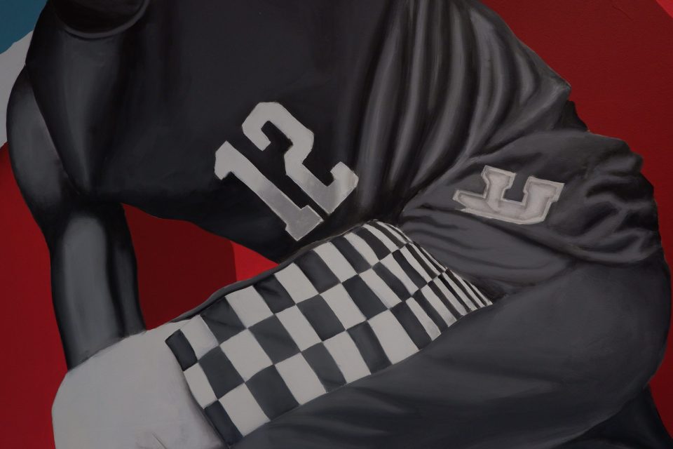 sports wear theme graffiti mural India