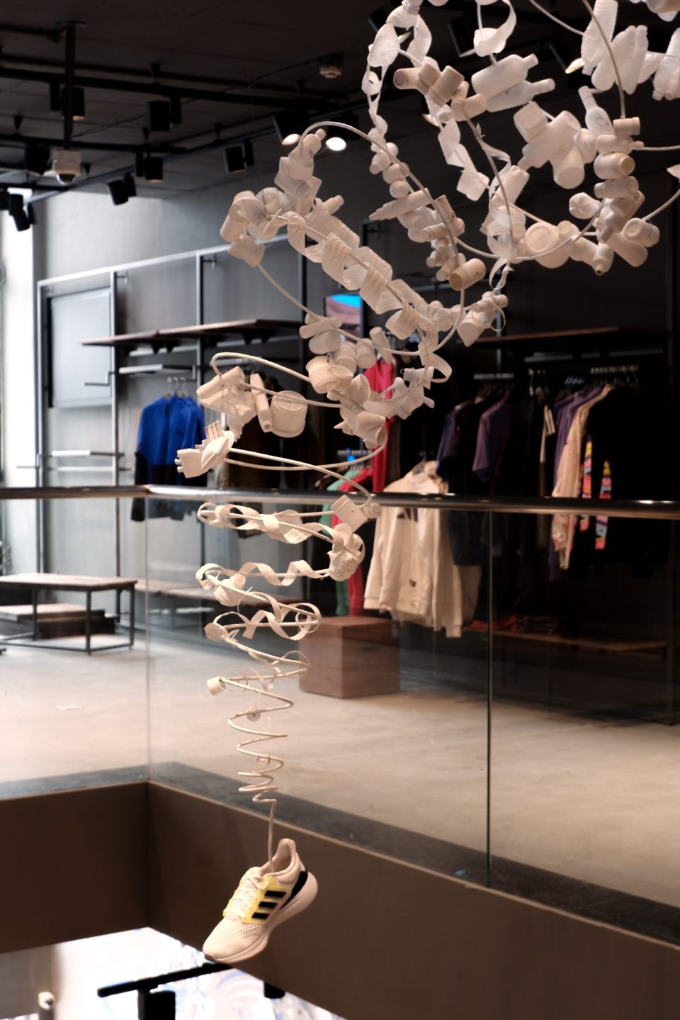 ocean waste recycled plastic installation India