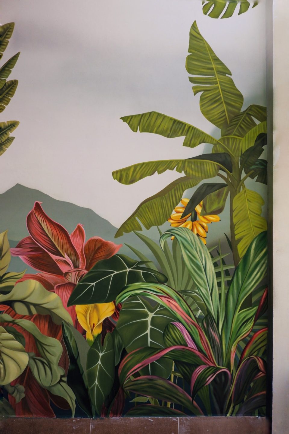 zee tech office mural mumbai