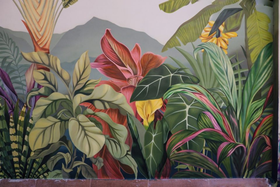 zee tech office mural mumbai